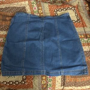 Kendall + Kylie brand denim skirt